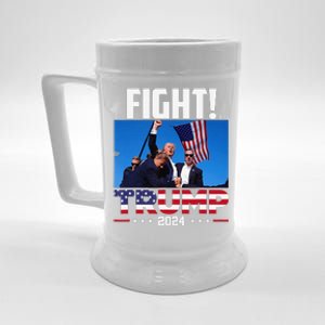 Fight Fight Fight Trump 2024 Beer Stein