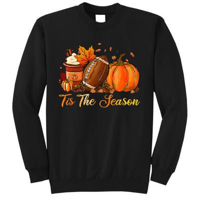 Festive Fall Football Embrace the Pumpkin Spice Season Sweatshirt