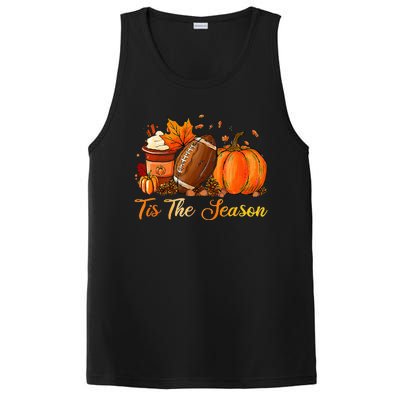 Festive Fall Football Embrace the Pumpkin Spice Season PosiCharge Competitor Tank