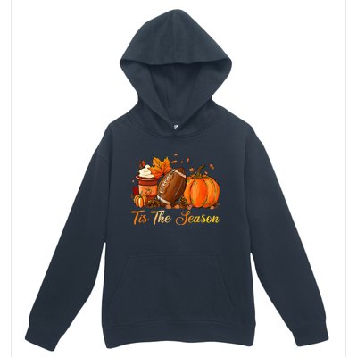 Festive Fall Football Embrace the Pumpkin Spice Season Urban Pullover Hoodie