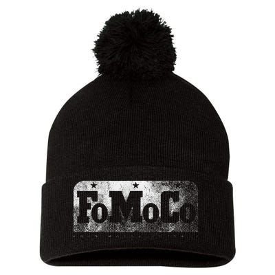 F.O.R.D Fomoco Pom Pom 12in Knit Beanie