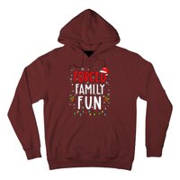 Forced Family Fun Winter Holidays Funny Christmas Hoodie