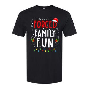 Forced Family Fun Winter Holidays Funny Christmas Softstyle CVC T-Shirt