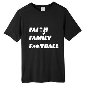 Faith Family Football Tall Fusion ChromaSoft Performance T-Shirt