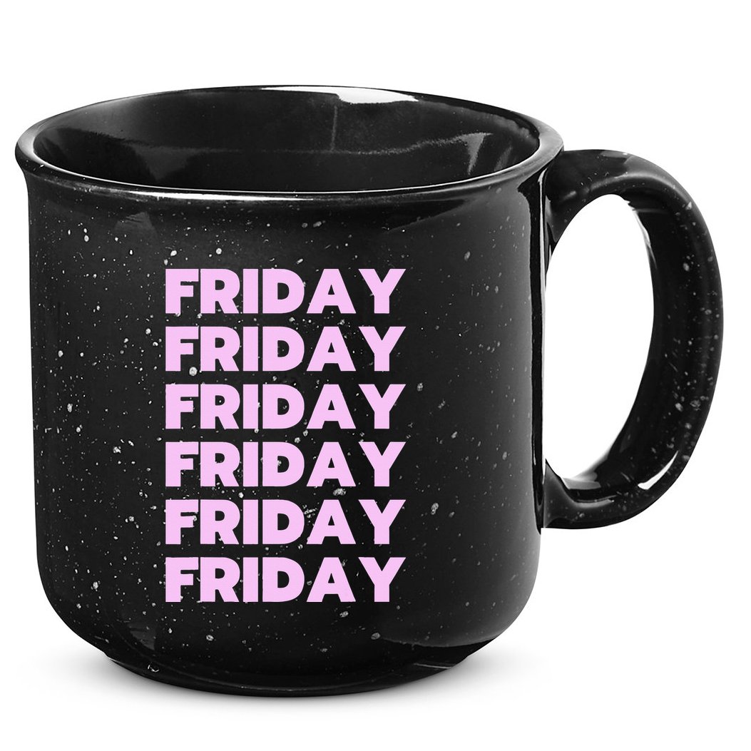 Friday Friday Friday 15oz Campfire Ceramic Mug