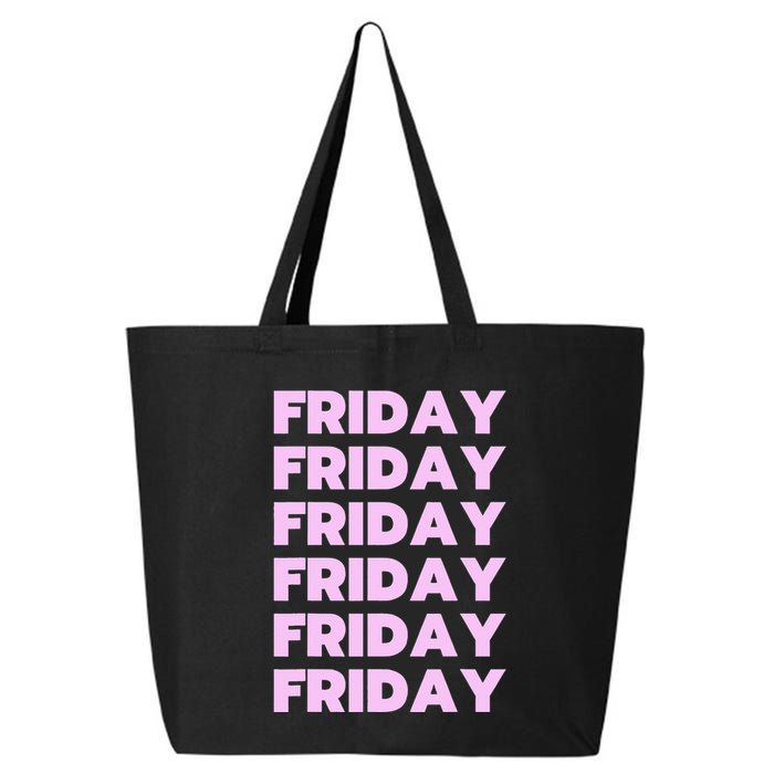 Friday Friday Friday 25L Jumbo Tote