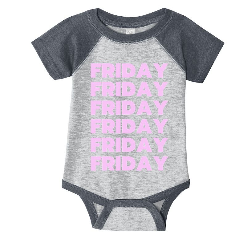 Friday Friday Friday Infant Baby Jersey Bodysuit