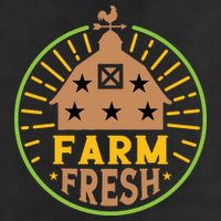 Farm Fresh 7 Panel Mesh Trucker Snapback Hat