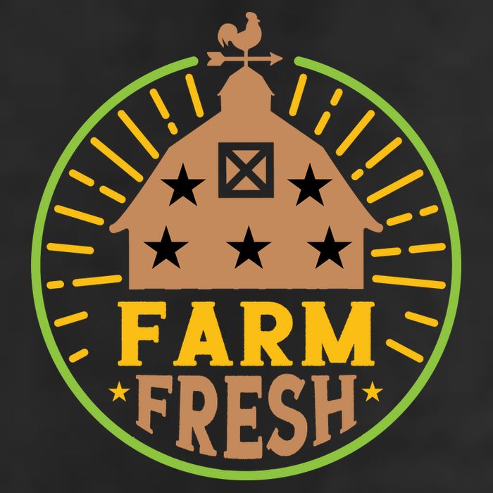 Farm Fresh 7 Panel Mesh Trucker Snapback Hat