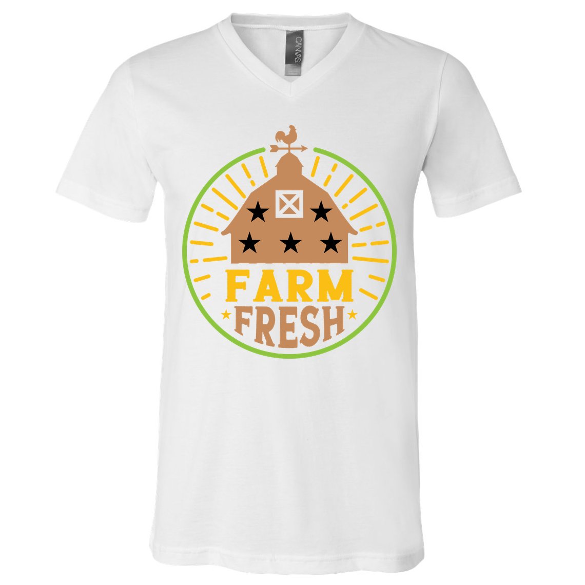 Farm Fresh V-Neck T-Shirt