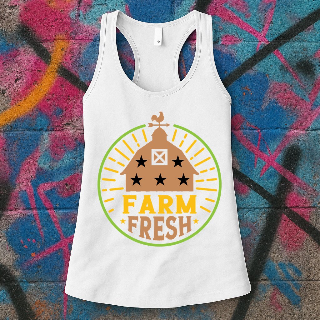 Farm Fresh Womens Tank Top