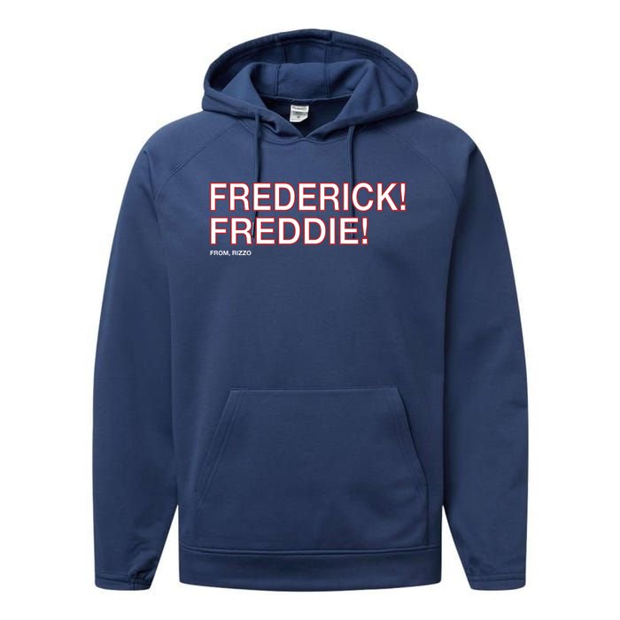 FREDERICK! FREDDIE! Performance Fleece Hoodie