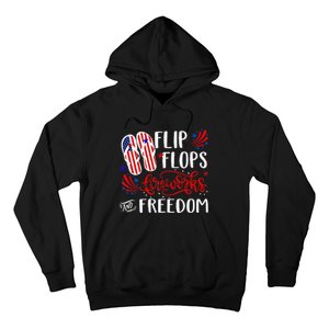 flip flops fireworks and freedom 4th of july Hoodie