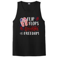 flip flops fireworks and freedom 4th of july PosiCharge Competitor Tank