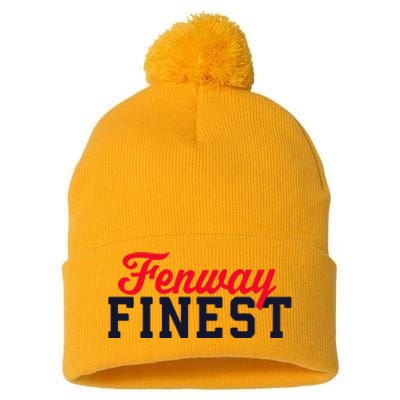 Fenway Finest Pom Pom 12in Knit Beanie