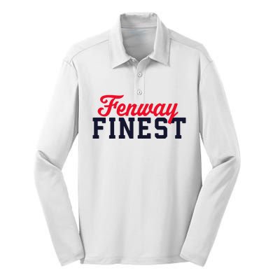 Fenway Finest Silk Touch Performance Long Sleeve Polo