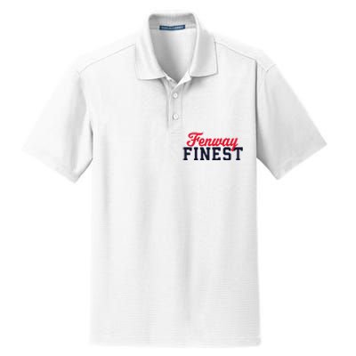 Fenway Finest Dry Zone Grid Polo