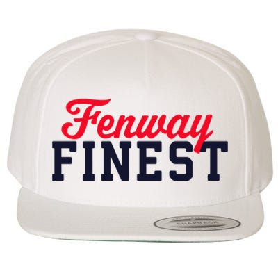 Fenway Finest Wool Snapback Cap