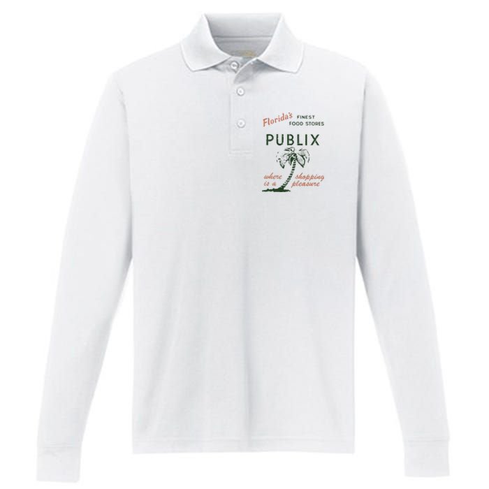 Floridas Finest Food Stores Publix Where Is A Shopping Pleasure Performance Long Sleeve Polo