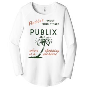 Floridas Finest Food Stores Publix Where Is A Shopping Pleasure Women's Perfect Tri Tunic Long Sleeve Shirt