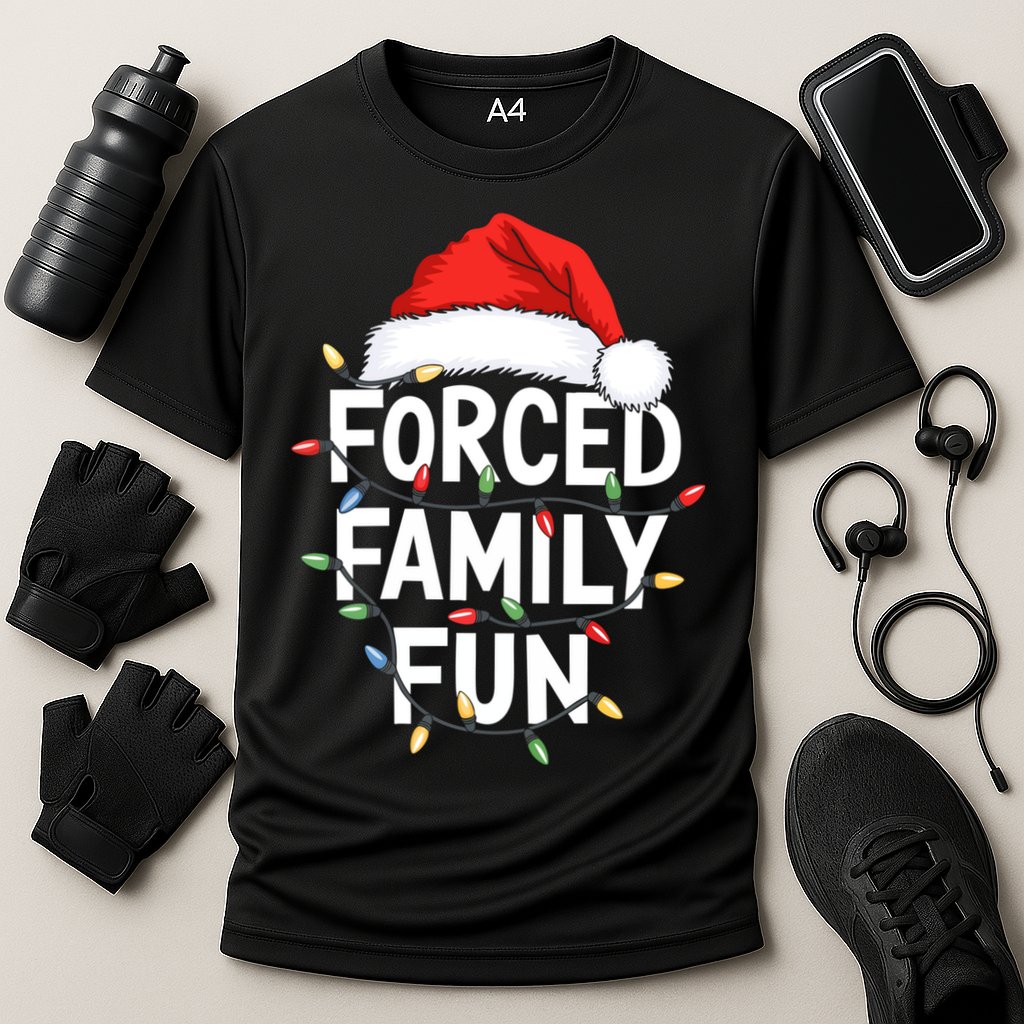 Forced Family Fun Cooling Performance Crew T-Shirt