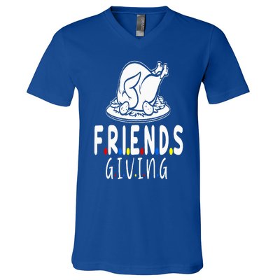 Friendsgiving Friends & Family Thanksgiving matching V-Neck T-Shirt