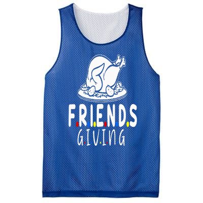 Friendsgiving Friends & Family Thanksgiving matching Mesh Reversible Basketball Jersey Tank