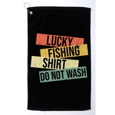 Fishing Fisher Fisher Bass Lake Life Fish Catcher Cool Gift Platinum Collection Golf Towel