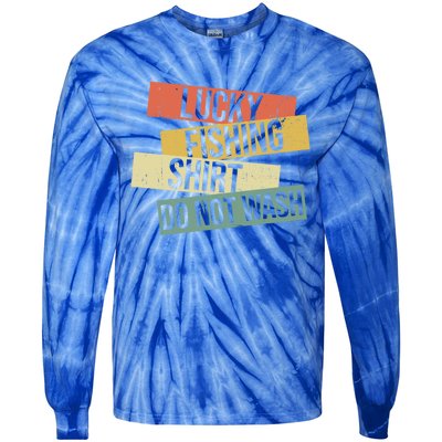 Fishing Fisher Fisher Bass Lake Life Fish Catcher Cool Gift Tie-Dye Long Sleeve Shirt