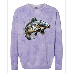 Funny Fishing & Fisherman Gift Colorblast Crewneck Sweatshirt