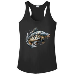 Funny Fishing & Fisherman Gift Ladies PosiCharge Competitor Racerback Tank