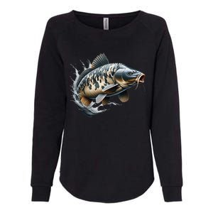 Funny Fishing & Fisherman Gift Womens California Wash Sweatshirt