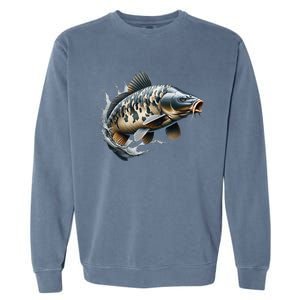 Funny Fishing & Fisherman Gift Garment-Dyed Sweatshirt