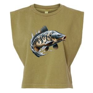 Funny Fishing & Fisherman Gift Garment-Dyed Women's Muscle Tee