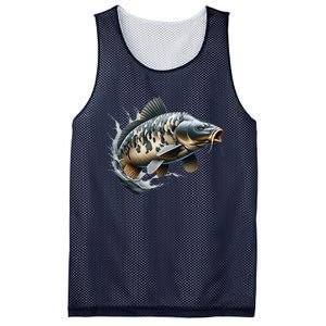 Funny Fishing & Fisherman Gift Mesh Reversible Basketball Jersey Tank