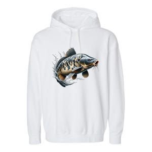 Funny Fishing & Fisherman Gift Garment-Dyed Fleece Hoodie