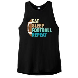 Funny Football For Player American Football Ladies PosiCharge Tri-Blend Wicking Tank