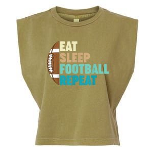 Funny Football For Player American Football Garment-Dyed Women's Muscle Tee