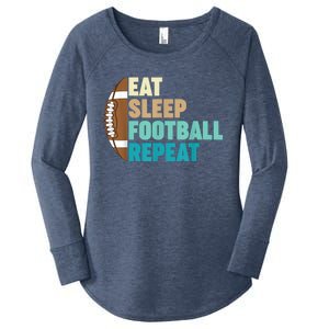 Funny Football For Player American Football Women's Perfect Tri Tunic Long Sleeve Shirt