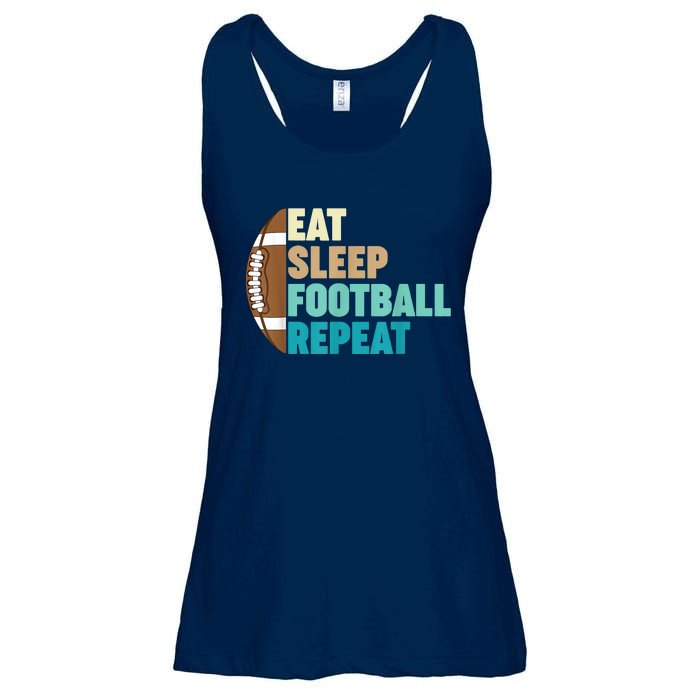 Funny Football For Player American Football Ladies Essential Flowy Tank