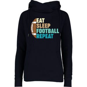 Funny Football For Player American Football Womens Funnel Neck Pullover Hood