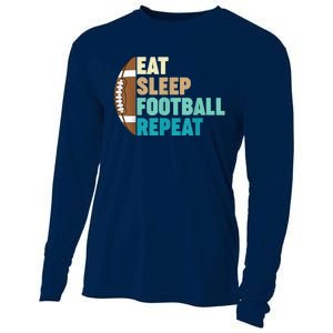 Funny Football For Player American Football Cooling Performance Long Sleeve Crew