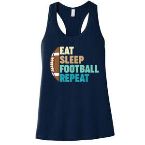 Funny Football For Player American Football Women's Racerback Tank