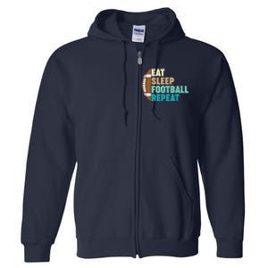 Funny Football For Player American Football Full Zip Hoodie