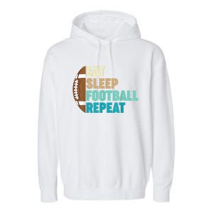 Funny Football For Player American Football Garment-Dyed Fleece Hoodie