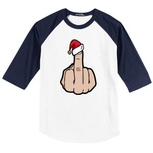 Festive Finger Baseball Sleeve Shirt