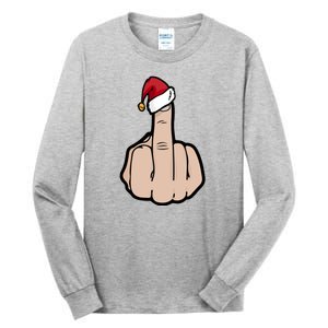 Festive Finger Tall Long Sleeve T-Shirt