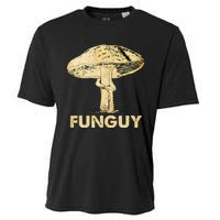 Funguy Funny Fungi Fungus Mushroom Cooling Performance Crew T-Shirt