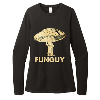 Funguy Funny Fungi Fungus Mushroom Womens CVC Long Sleeve Shirt