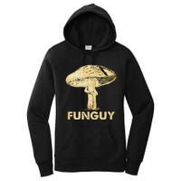 Funguy Funny Fungi Fungus Mushroom Women's Pullover Hoodie